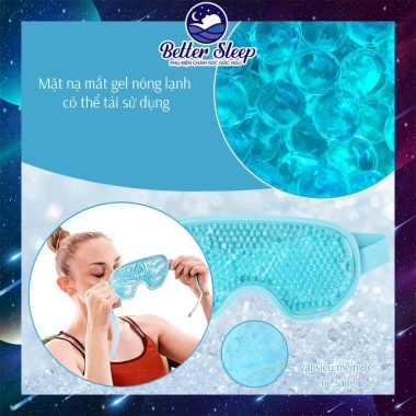 Chườm mắt gel nóng lạnh 25 - Thư giãn, lưu thông máu, giảm mỏi, đỡ đau, giảm quầng thâm, dễ ngủ - 165k 6