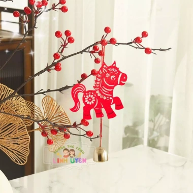 Chuông gió Ngựa Như Ý 2.026 Treo Trang Trí Lễ Tết Decor Năm Mới Giá Ưu Đãi 35,993₫