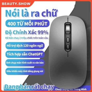 Chuột AI Thông Minh Không Dây A7 - Dịch Đa Ngôn Ngữ, Chuyển Giọng Nói Thành Văn Bản, Freeship, Giá 60.000₫ 2