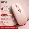 Chuột Bluetooth Không Dây TEKKIN INPHIC Q8 - Màu Trà Sữa, Giá chỉ 199.000