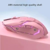 Chuột Gaming Không Dây T1 Ergonomic 2.4G USB Quang Học Màu Hồng Giá 135.000₫ 3