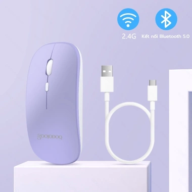 Chuột không dây Bluetooth 2 trong 1 Goojodoq 2.4GHz - Siêu nhạy, pin lâu, giá 71.100₫ 8