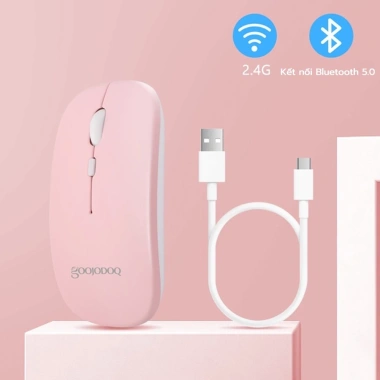 Chuột không dây Bluetooth 2 trong 1 Goojodoq 2.4GHz - Siêu nhạy, pin lâu, giá 71.100₫ 9
