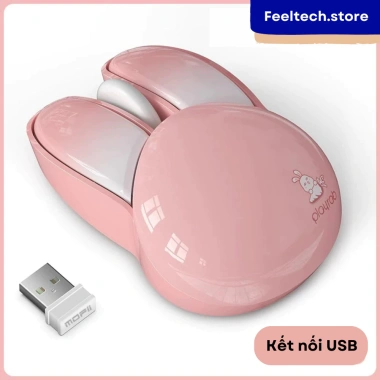 Chuột Không Dây Bluetooth Tai Thỏ Cute MOFII M6 tặng Pin CM6 giá 172.820 VND