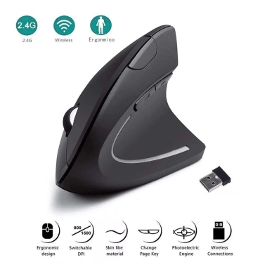 Chuột không dây DITIPOO 6 nút giảm mỏi tay, 2.4GHz, DPI 800/1.200/1.600 - 159.280 VND 5