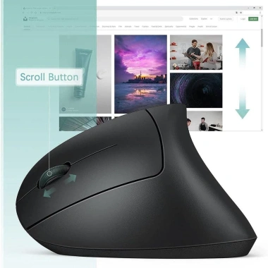 Chuột không dây DITIPOO 6 nút giảm mỏi tay, 2.4GHz, DPI 800/1.200/1.600 - 159.280 VND 6