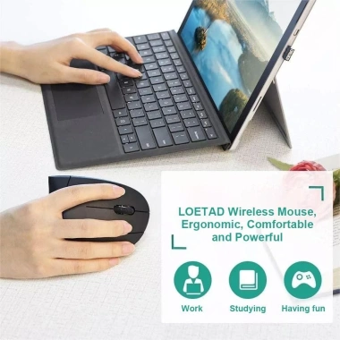 Chuột không dây DITIPOO 6 nút giảm mỏi tay, 2.4GHz, DPI 800/1.200/1.600 - 159.280 VND 9