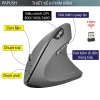Chuột không dây đứng USB 2.4GHz chống mỏi tay PC/Laptop - Giá 65.000 VND 2