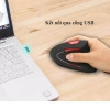 Chuột không dây đứng USB 2.4GHz chống mỏi tay PC/Laptop - Giá 65.000 VND 4