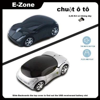 Chuột không dây Ferrari 2.4G 1.600DPI Ergonomic 3 nút Cảm ứng đa hướng Đen/Xám - Giá chỉ 109.000₫ 6 Chuột không dây Ferrari 2.4G 1.600DPI Ergonomic 3 nút Cảm ứng đa hướng Đen/Xám - Giá chỉ 109.000₫ 6
