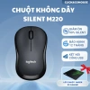 Chuột Không Dây Logitech M220 Silent - Siêu Yên Tĩnh, Dùng Văn Phòng & Học Tập, Quà Tặng Lót Chuột, 119.000₫