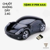 Chuột Không Dây Siêu Ngầu Hình Xe Hơi Cá Tính, Mô Phỏng Siêu Xe Thể Thao