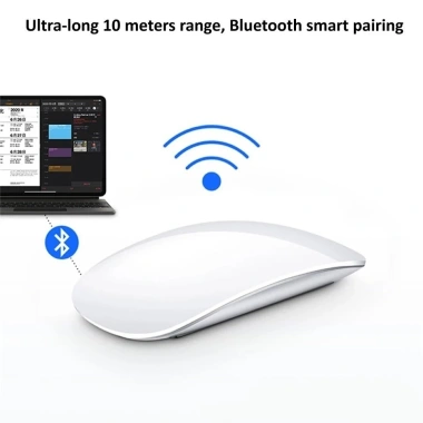 Chuột sạc không dây Bluetooth 5.0 đa cảm ứng im lặng siêu mỏng cho Laptop 294.740 VND