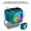 Chuyển đổi pin máy công cụ sang loa Bluetooth, sạc nhanh 18W, hỗ trợ Pin Makita - 473k 2