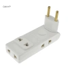 Cminyp 4 trong 1 ổ cắm tường EU 180° – Adapter du lịch di động, chuyển đổi điện, Vinh Quang 4