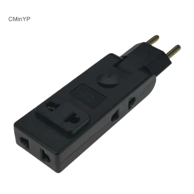 Cminyp 4 trong 1 ổ cắm tường EU 180° – Adapter du lịch di động, chuyển đổi điện, Vinh Quang 8
