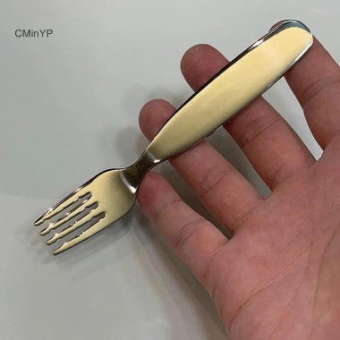 Cminyp Bộ Đồ Ăn Trẻ Em Thép Không Gỉ 304 Thìa Nĩa Inox Sâu Dày Giá Ưu Đãi 40.920đ