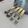 Cminyp Bộ Đồ Ăn Trẻ Em Thép Không Gỉ 304 Thìa Nĩa Inox Sâu Dày Giá Ưu Đãi 40.920đ 7