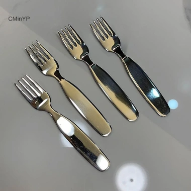 Cminyp Bộ Đồ Ăn Trẻ Em Thép Không Gỉ 304 Thìa Nĩa Inox Sâu Dày Giá Ưu Đãi 40.920đ