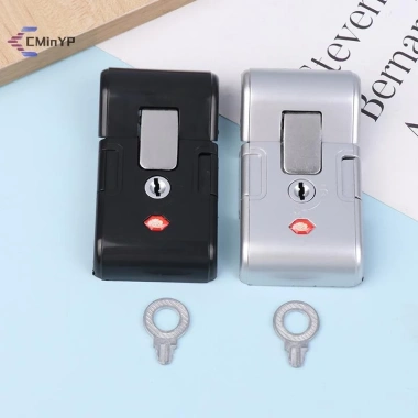 Cminyp Khóa Vali Di Động Đen Bạc Chống Trộm, Thay Mật Khẩu Nhanh, Giá 37.180 VND