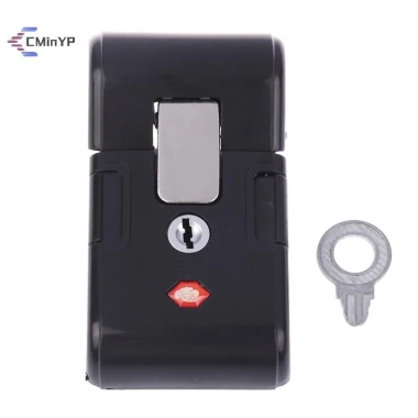 Cminyp Khóa Vali Di Động Đen Bạc Chống Trộm, Thay Mật Khẩu Nhanh, Giá 37.180 VND