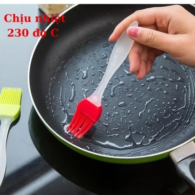 Cọ Quét Dầu Silico Nhỏ Gọn, Chịu Nhiệt Cao, Tiện Dụng Cho Bánh và Đồ Nướng - Giảm Giá 2.710₫