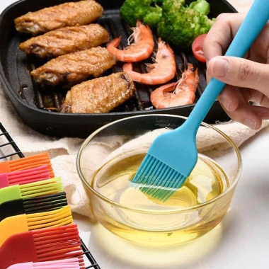Cọ Quét Dầu Silico Nhỏ Gọn, Chịu Nhiệt Cao, Tiện Dụng Cho Bánh và Đồ Nướng - Giảm Giá 2.710₫
