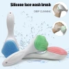 Cọ rửa mặt silicon tẩy tế bào chết, bỏ mụn đầu đen - Tiện dụng, giá 6.000 VND 7
