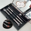 Cọ trang điểm hai đầu kèm gương hộp - Siêu mềm, tự nhiên, thân thiện da, chỉ 38.000₫ 2