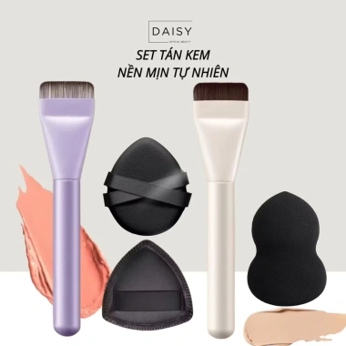 Cọ trang điểm tán kem nền đầu phẳng - Che khuyết điểm, giá chỉ 40.000₫
