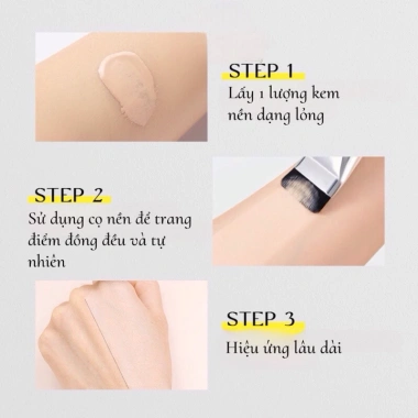 Cọ trang điểm tán kem nền đầu phẳng - Che khuyết điểm, giá chỉ 40.000₫