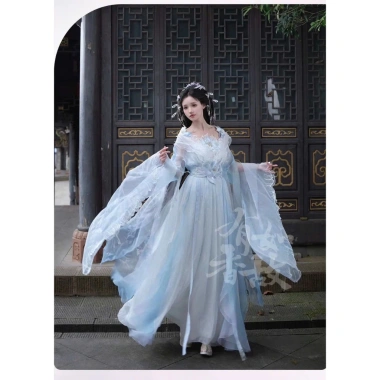 Cổ Trang Hán Phục Nam Bắc Triều Tay Rộng - Giá ưu đãi 450k (giá gốc 571.5k) 10