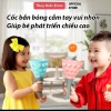 Cốc bắn bóng cầm tay trẻ em – Đồ chơi vận động tăng chiều cao, phát triển thể chất