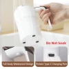 Cốc cà phê điện Mini THEFEN 380ml, nắp trộn tự động, hâm nóng USB, LED hiển thị nhiệt độ - Du lịch tiện lợi 4