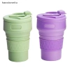 Cốc Cà Phê Du Lịch 350ml Gập Lại Silicon BPA FREE Cấp Thực Phẩm Chịu Nhiệt NS 4