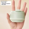 Cốc Cà Phê Du Lịch 350ml Gập Lại Silicon BPA FREE Cấp Thực Phẩm Chịu Nhiệt NS 9