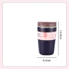 Cốc cà phê du lịch di động 12oz thép không gỉ, cách nhiệt, chống rò rỉ, tay cầm, ô tô, văn phòng, cắm trại 134.200₫ 7