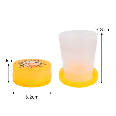 Cốc Cà Phê Mini Nhựa Họa Tiết Hoạt Hình Gấp Gọn Tiện Dụng Du Lịch Thể Thao 9 Cốc Cà Phê Mini Nhựa Họa Tiết Hoạt Hình Gấp Gọn Tiện Dụng Du Lịch Thể Thao 9