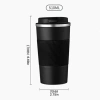 Cốc cách nhiệt BENYTRO 2 lớp, nắp chai nước ô tô, thép không gỉ 304 - 124.190đ 2
