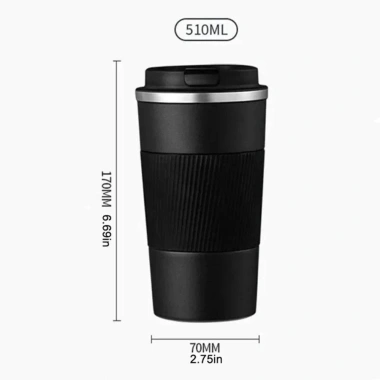 Cốc cách nhiệt BENYTRO 2 lớp, nắp chai nước ô tô, thép không gỉ 304 - 124.190đ