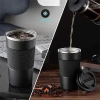 Cốc cách nhiệt BENYTRO 2 lớp, nắp chai nước ô tô, thép không gỉ 304 - 124.190đ 3