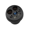 Cốc Chia Tẩu Sạc Ô Tô 2 Đầu Tẩu + 2 Cổng USB - Giá chỉ 99.000₫, Tiết kiệm 4