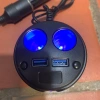 Cốc Chia Tẩu Sạc Ô Tô 2 Đầu Tẩu + 2 Cổng USB - Giá chỉ 99.000₫, Tiết kiệm 10