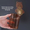 Cốc đựng bàn chải du lịch hình gấu dán tường siêu dính cute - Movava 13.420đ, giảm còn 11.000đ 2