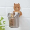 Cốc đựng bàn chải du lịch hình gấu dán tường siêu dính cute - Movava 13.420đ, giảm còn 11.000đ 5