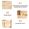 Cốc EMI 430ml Thủy Tinh Nắp Kín và Thìa - Đựng Ngủ, Yến Mạch, Sữa Chua, 58.999đ 4
