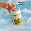 Cốc EMI 430ml Thủy Tinh Nắp Kín và Thìa - Đựng Ngủ, Yến Mạch, Sữa Chua, 58.999đ 7
