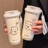 Cốc giữ nhiệt cá nhân ống hút chuẩn Instagram – Unisex du lịch thể thao sinh viên, giá 150.000₫ 7