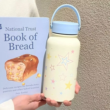 Cốc giữ nhiệt thép không gỉ 900ml đựng nước nóng lạnh, thiết kế hoạt hình, quà sinh nhật lý tưởng, giữ nhiệt 12h, không rò rỉ, giá ưu đãi 148.999