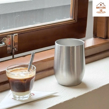 Cốc ly nước giữ nhiệt Kakusee Nhật Bản inox 304, giữ nóng lạnh lâu, không đọng nước 10